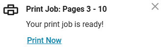 Popup to print content